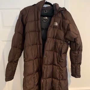 Women’s North Face Winter Coat- Brown- Medium
